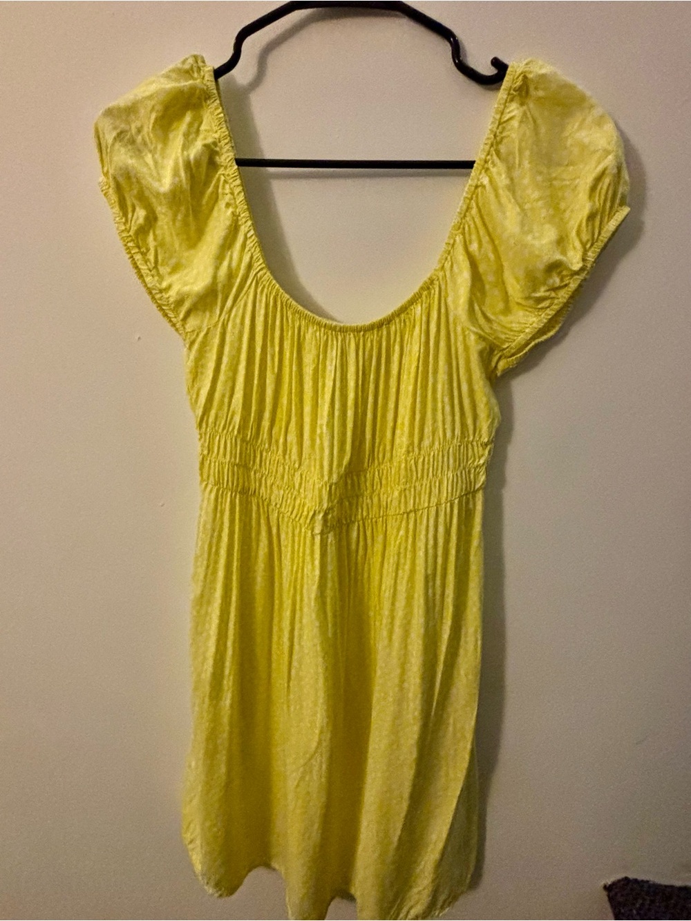 Billabong Yellow Polka Dot Sundress